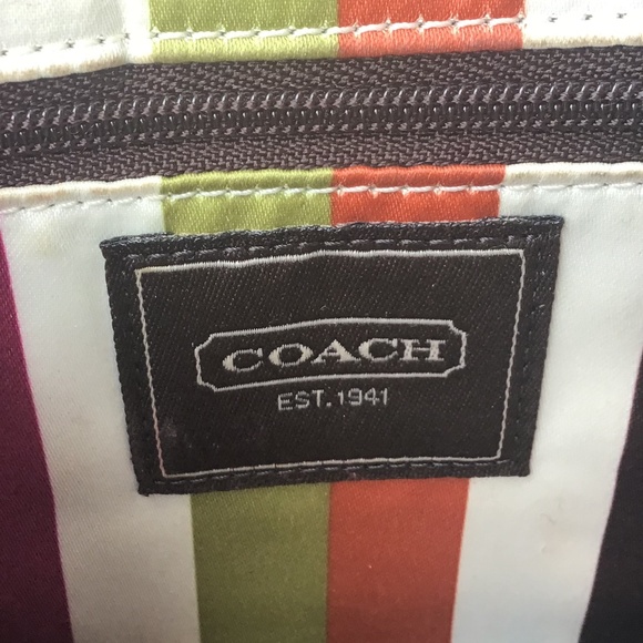 Coach Gold Satchel Bag - Picture 9 of 16